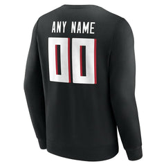 Team Authentic Personalized Name & Number Sweatshirt - Atlanta Falcons