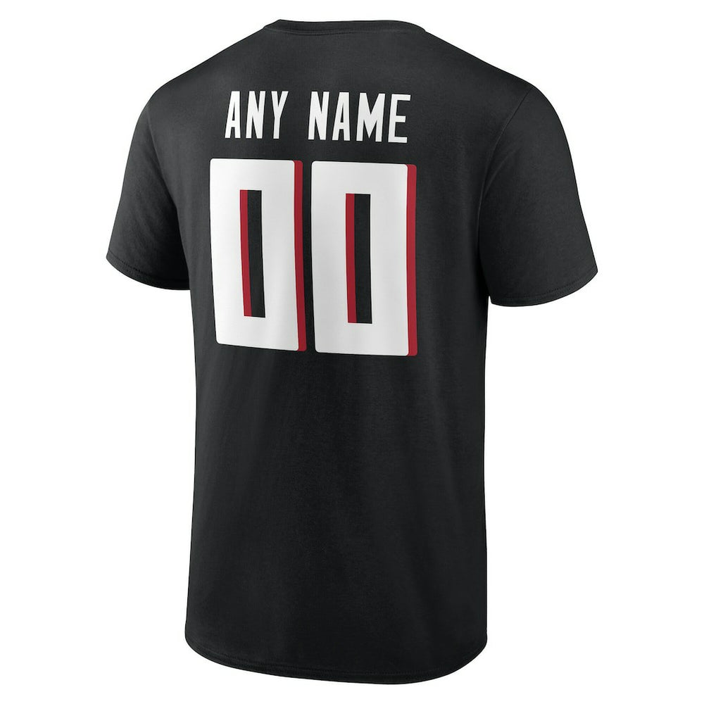 Team Authentic Personalized Name & Number T-Shirt - Atlanta Falcons