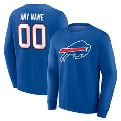 Team Authentic Personalized Name & Number Sweatshirt - Buffalo Bills