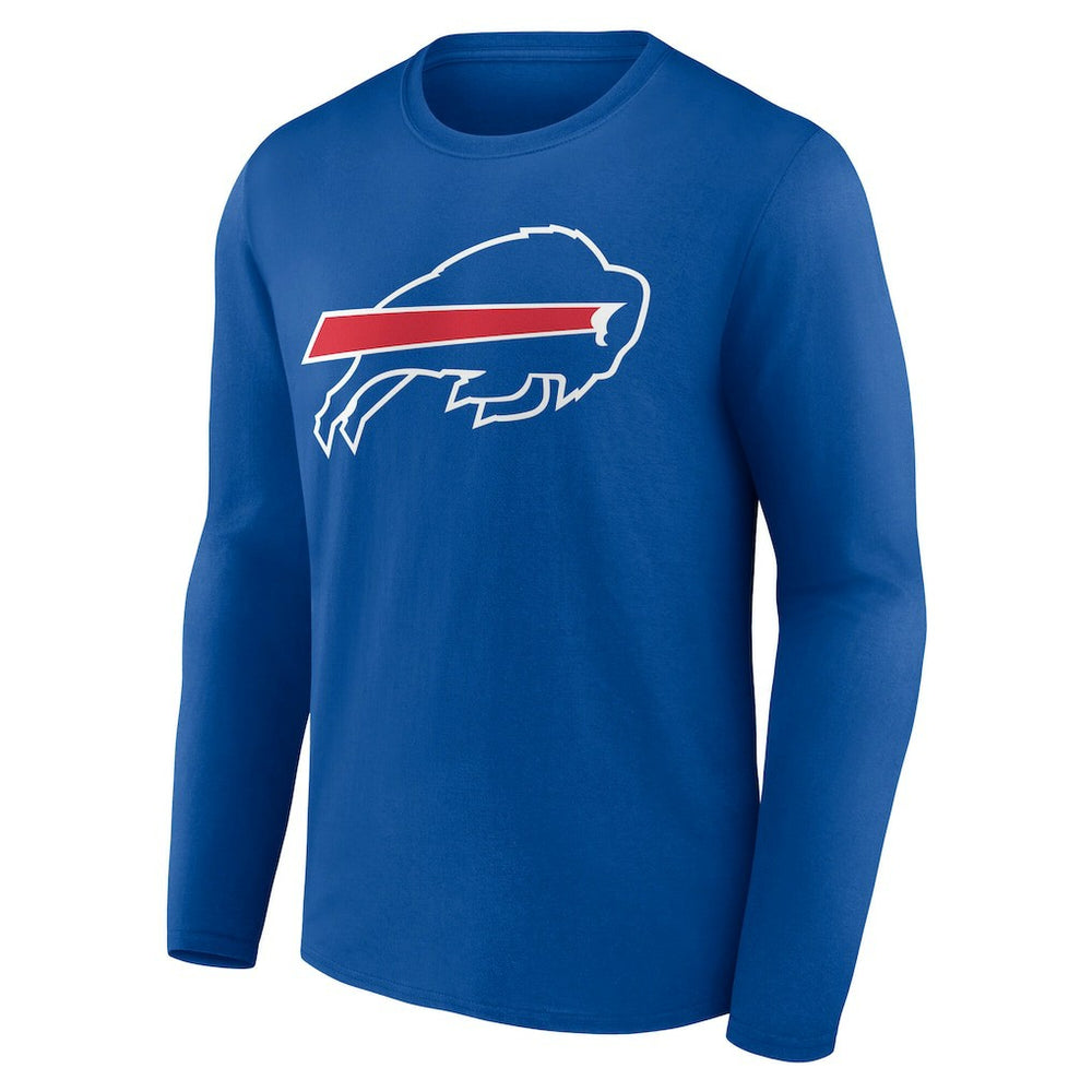 Team Authentic Personalized Name & Number Long Sleeve T-Shirt - Buffalo Bills