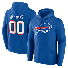 Team Authentic Personalized Name & Number Hoodie - Buffalo Bills
