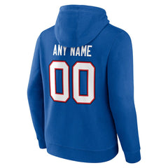 Team Authentic Personalized Name & Number Hoodie - Buffalo Bills