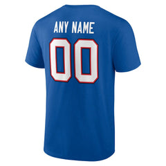 Team Authentic Personalized Name & Number T-Shirt - Buffalo Bills