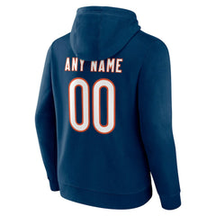 Team Authentic Personalized Name & Number Hoodie - Chicago Bears
