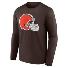 Team Authentic Personalized Name & Number Long Sleeve T-Shirt - Cleveland Browns