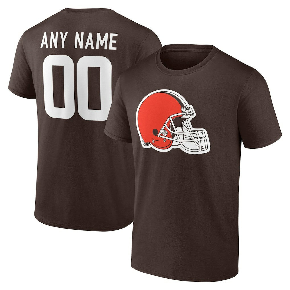 Team Authentic Personalized Name & Number T-Shirt - Cleveland Browns