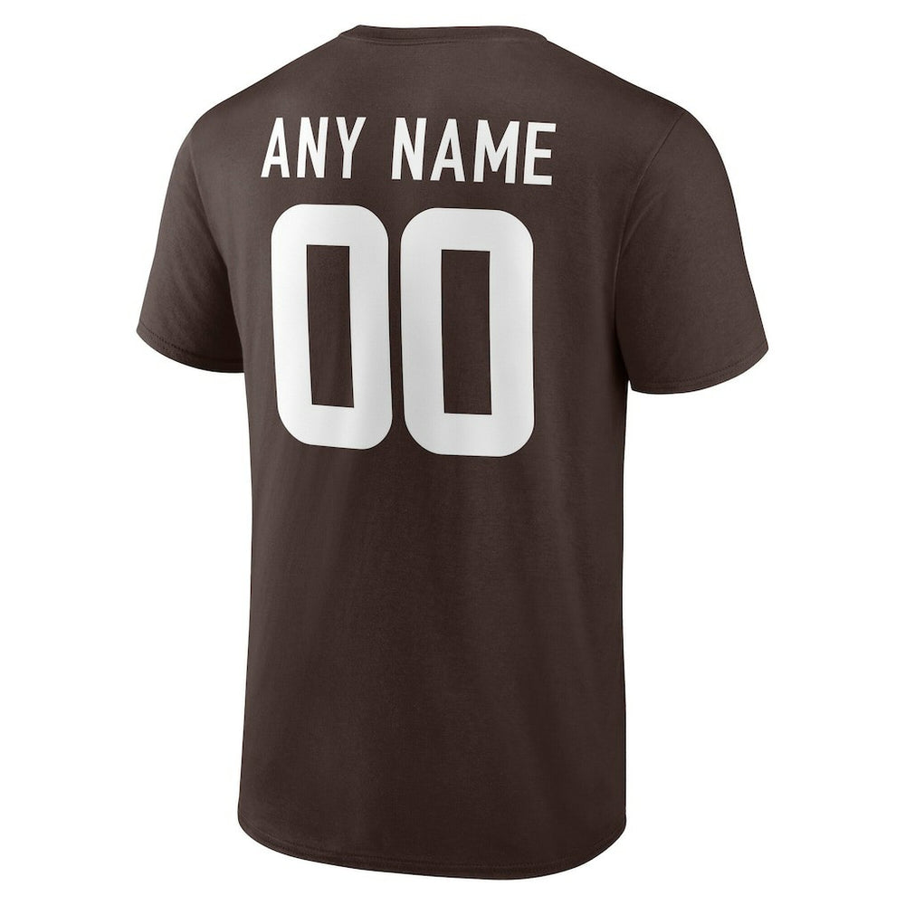 Team Authentic Personalized Name & Number T-Shirt - Cleveland Browns
