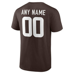 Team Authentic Personalized Name & Number T-Shirt - Cleveland Browns