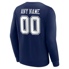 Team Authentic Personalized Name & Number Sweatshirt - Dallas Cowboys