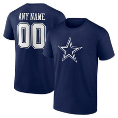 Team Authentic Personalized Name & Number T-Shirt - Dallas Cowboys