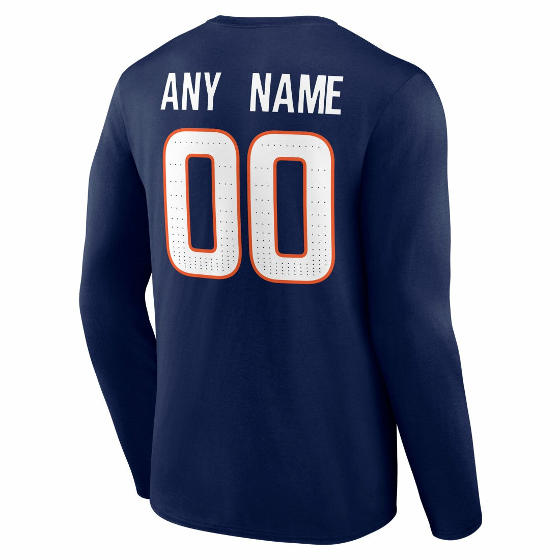 Team Authentic Personalized Name & Number Long Sleeve T-Shirt - Denver Broncos