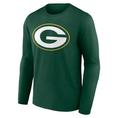 Team Authentic Personalized Name & Number Long Sleeve T-Shirt - Green Bay Packers