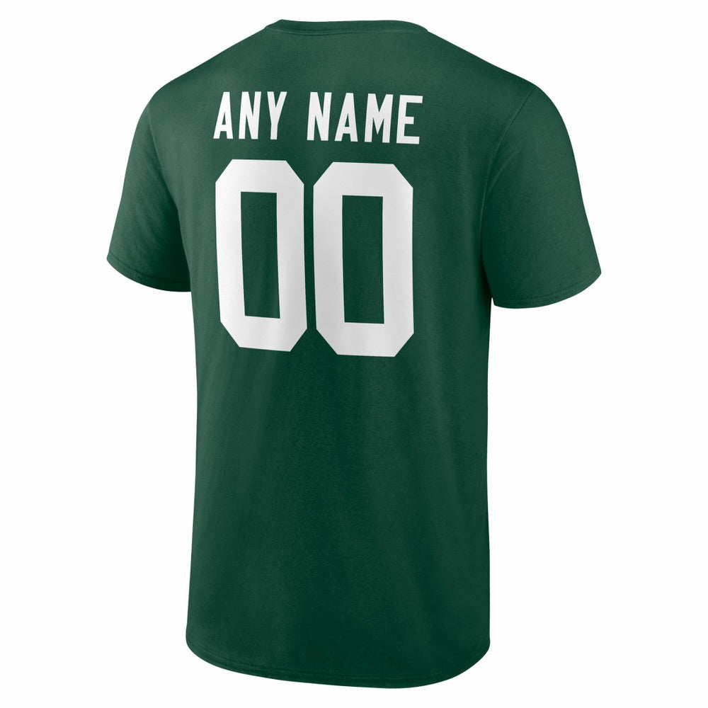 Team Authentic Personalized Name & Number T-Shirt - Green Bay Packers