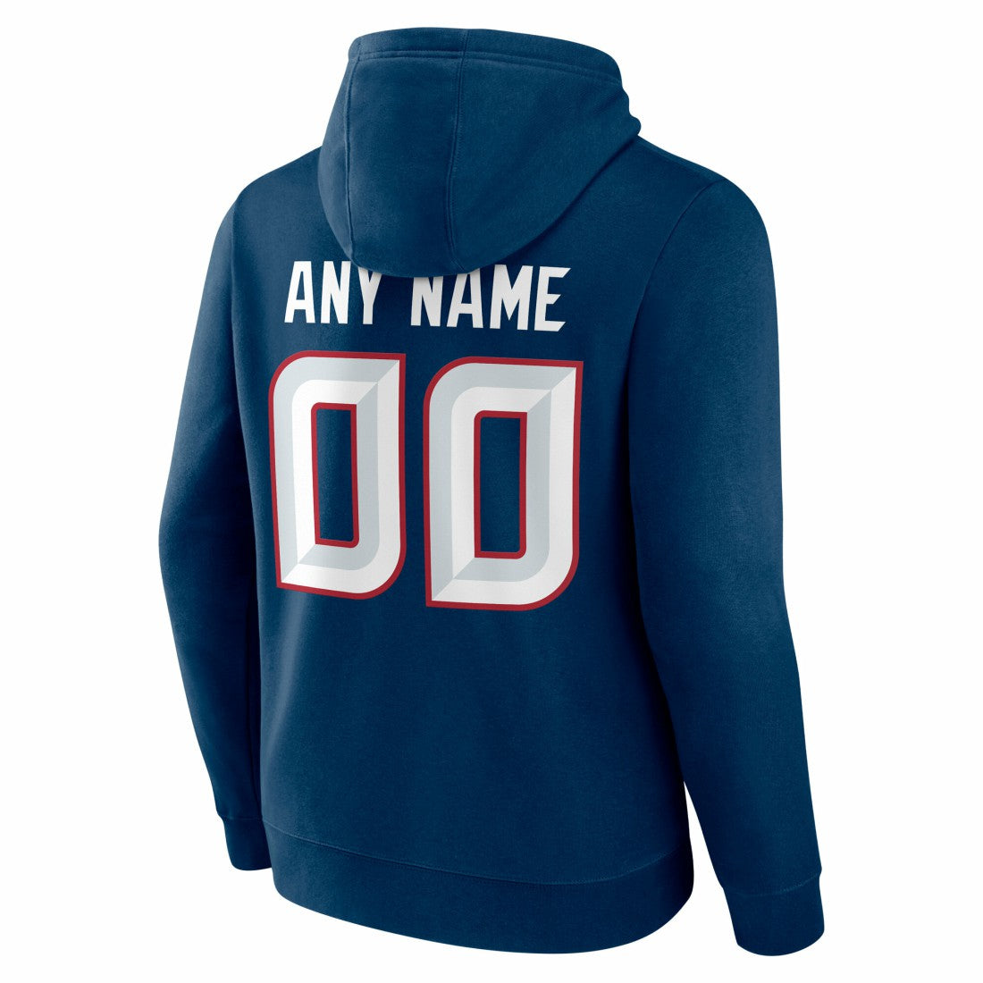 Team Authentic Personalized Name & Number Hoodie - Houston Texans