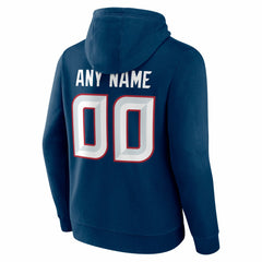 Team Authentic Personalized Name & Number Hoodie - Houston Texans