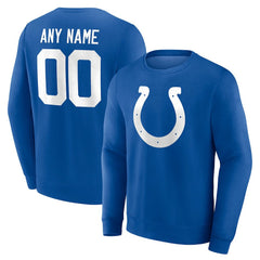 Team Authentic Personalized Name & Number Sweatshirt - Indianapolis Colts