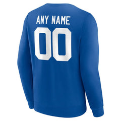 Team Authentic Personalized Name & Number Sweatshirt - Indianapolis Colts
