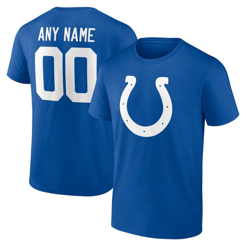 Team Authentic Personalized Name & Number T-Shirt - Indianapolis Colts