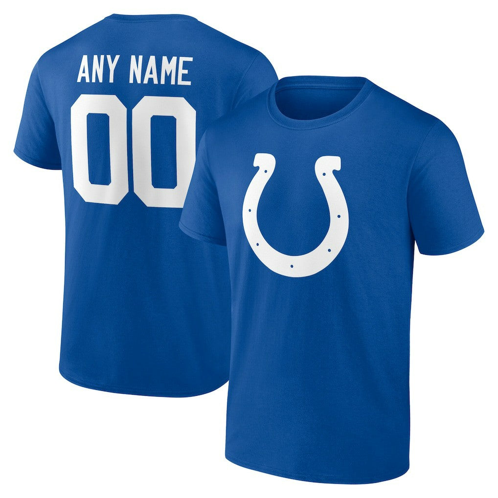 Team Authentic Personalized Name & Number T-Shirt - Indianapolis Colts