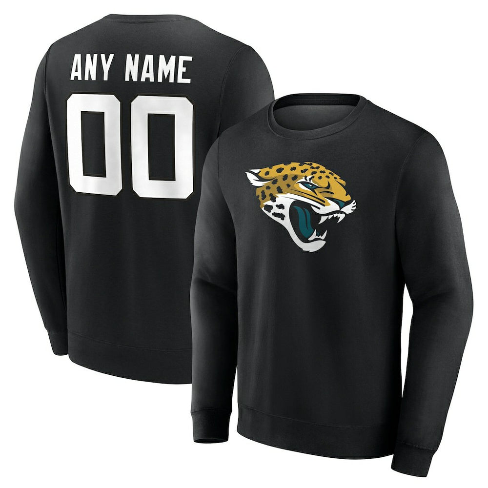 Team Authentic Personalized Name & Number Sweatshirt - Jacksonville Jaguars