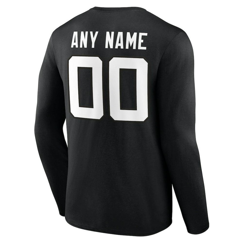 Team Authentic Personalized Name & Number Long Sleeve T-Shirt - Jacksonville Jaguars