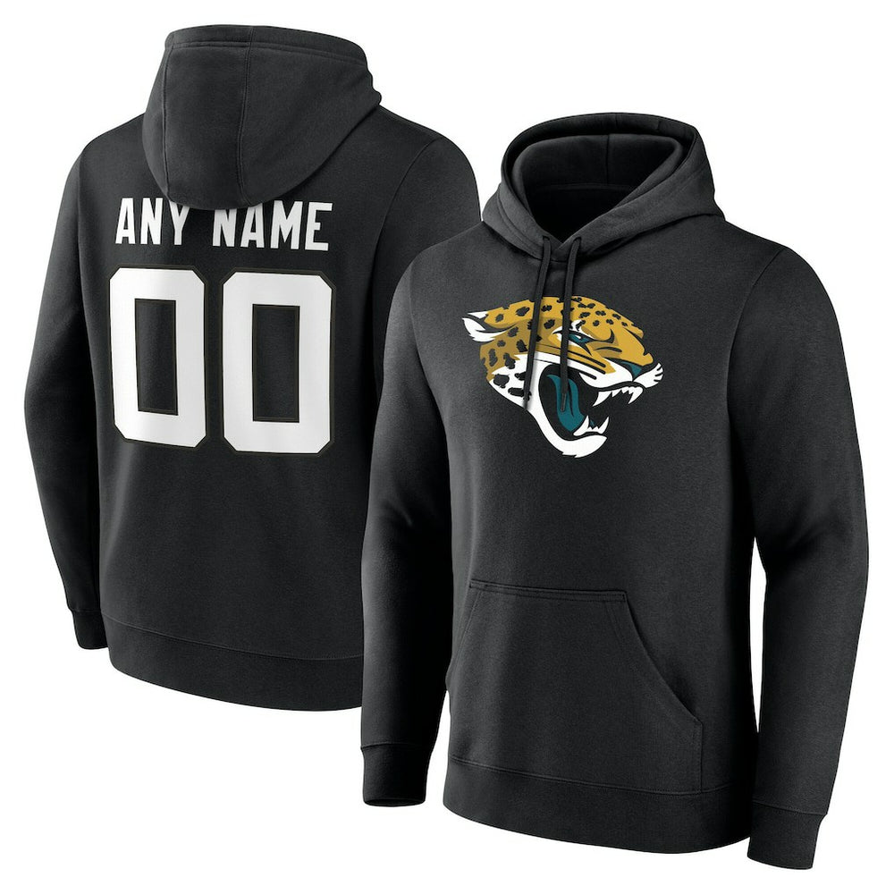Team Authentic Personalized Name & Number Hoodie - Jacksonville Jaguars