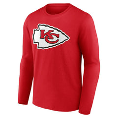 Team Authentic Personalized Name & Number Long Sleeve T-Shirt - Kansas City Chiefs