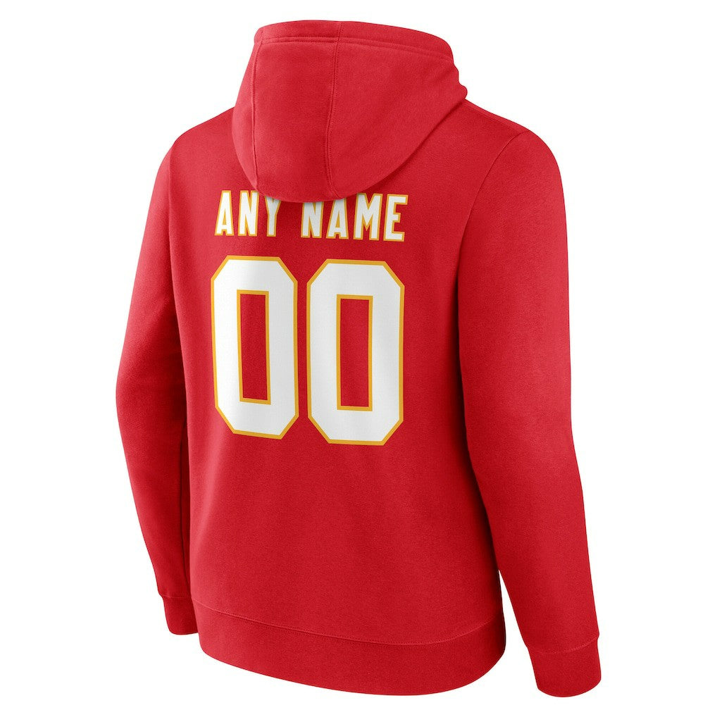 Team Authentic Personalized Name & Number Hoodie - Kansas City Chiefs