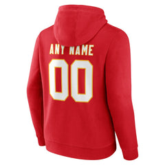 Team Authentic Personalized Name & Number Hoodie - Kansas City Chiefs