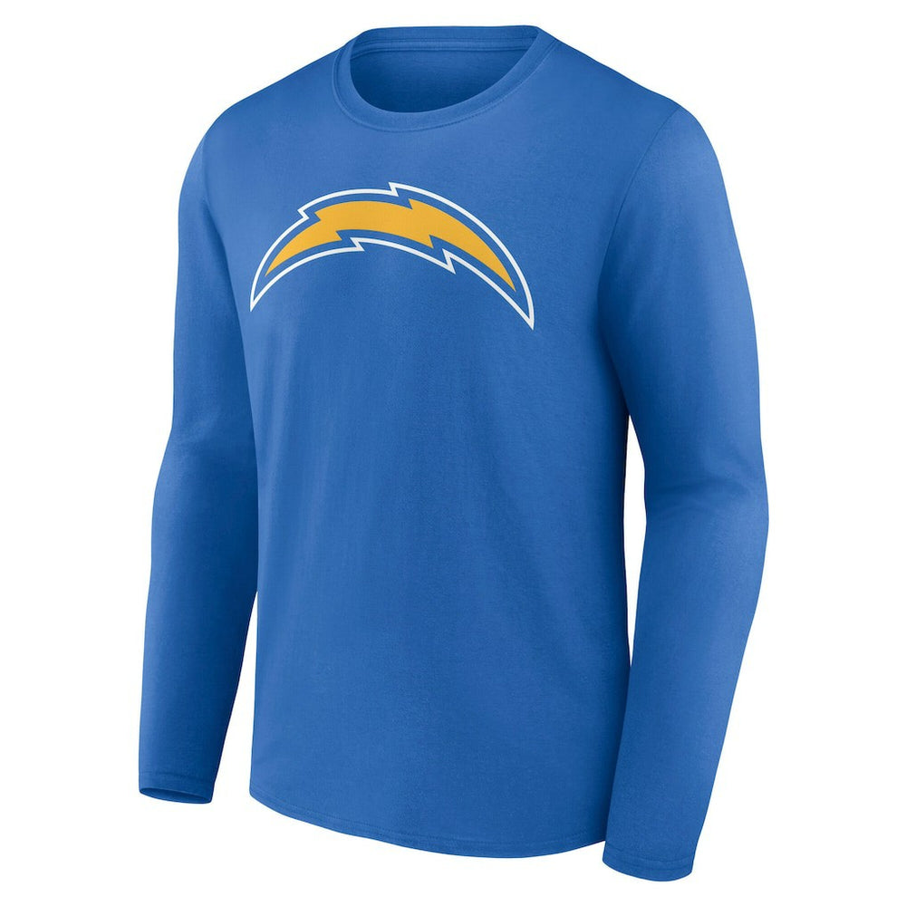Team Authentic Personalized Name & Number Long Sleeve T-Shirt - Los Angeles Chargers