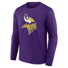 Team Authentic Personalized Name & Number Long Sleeve T-Shirt - Minnesota Vikings