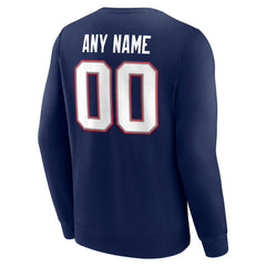 Team Authentic Personalized Name & Number Sweatshirt - New England Patriots