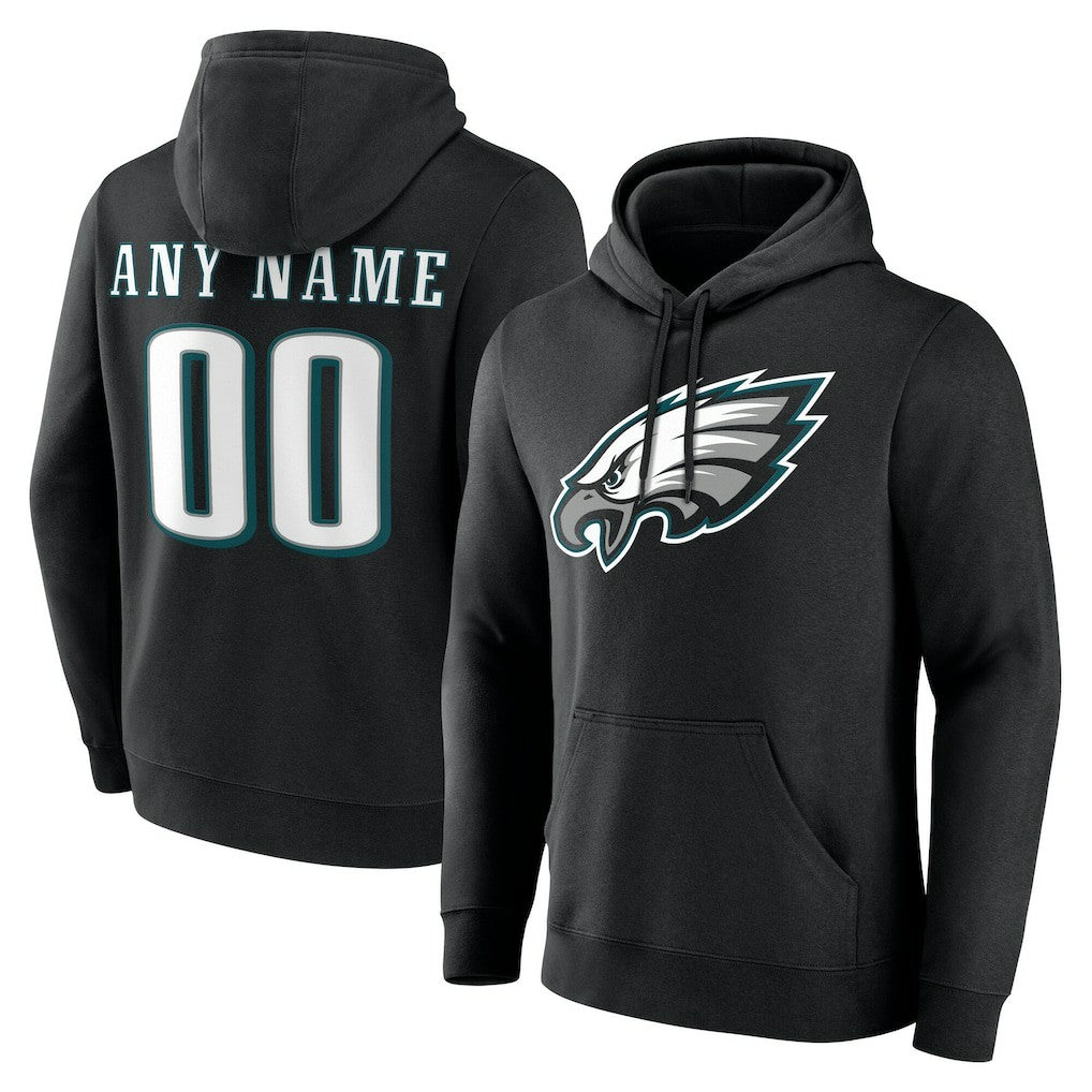 Team Authentic Personalized Name & Number Hoodie - Philadelphia Eagles