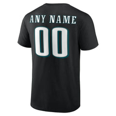 Team Authentic Personalized Name & Number T-Shirt - Philadelphia Eagles