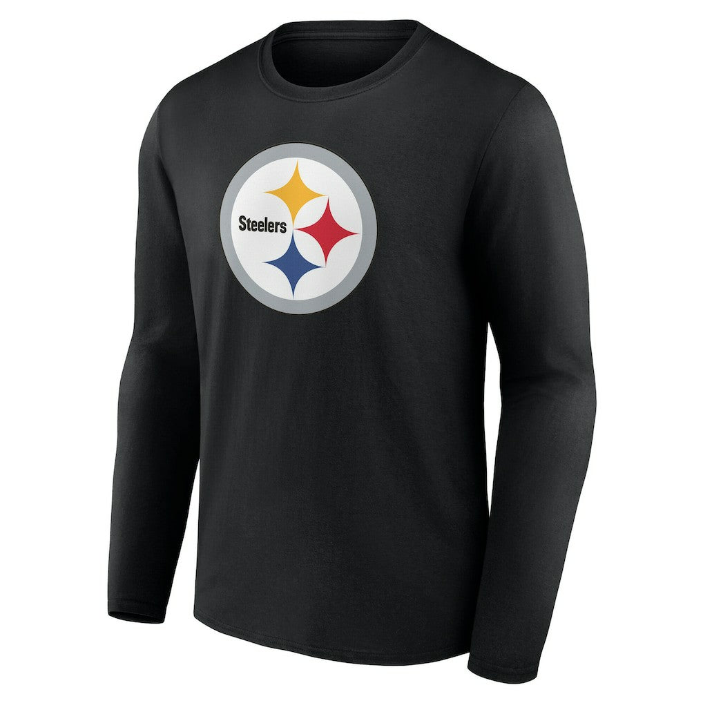 Team Authentic Personalized Name & Number Long Sleeve T-Shirt - Pittsburgh Steelers