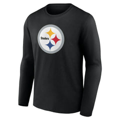 Team Authentic Personalized Name & Number Long Sleeve T-Shirt - Pittsburgh Steelers