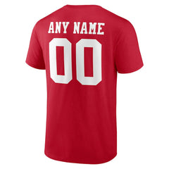 Team Authentic Personalized Name & Number T-Shirt - San Francisco 49ers