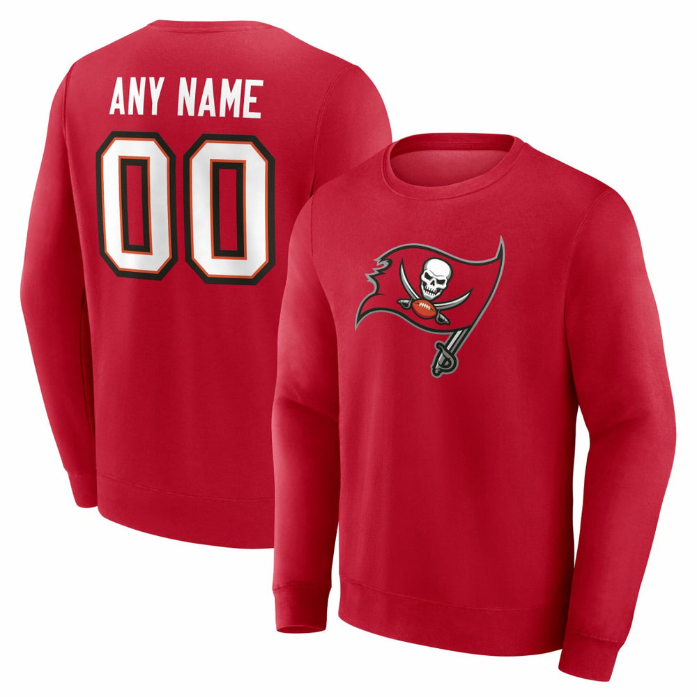 Team Authentic Personalized Name & Number Sweatshirt - Tampa Bay Buccaneers