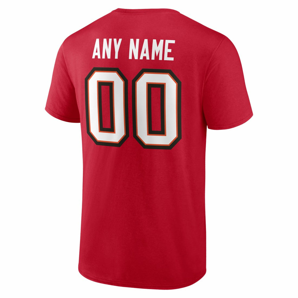 Team Authentic Personalized Name & Number T-Shirt - Tampa Bay Buccaneers