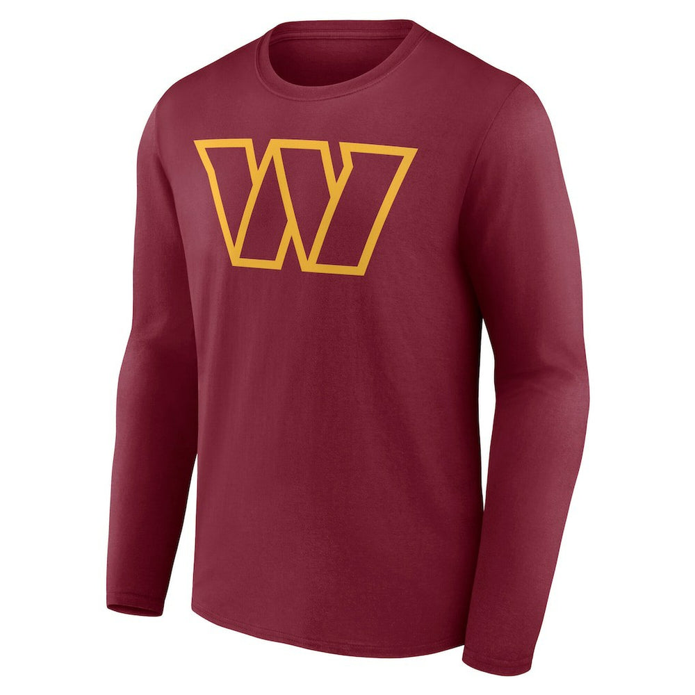 Team Authentic Personalized Name & Number Long Sleeve T-Shirt - Washington Commanders