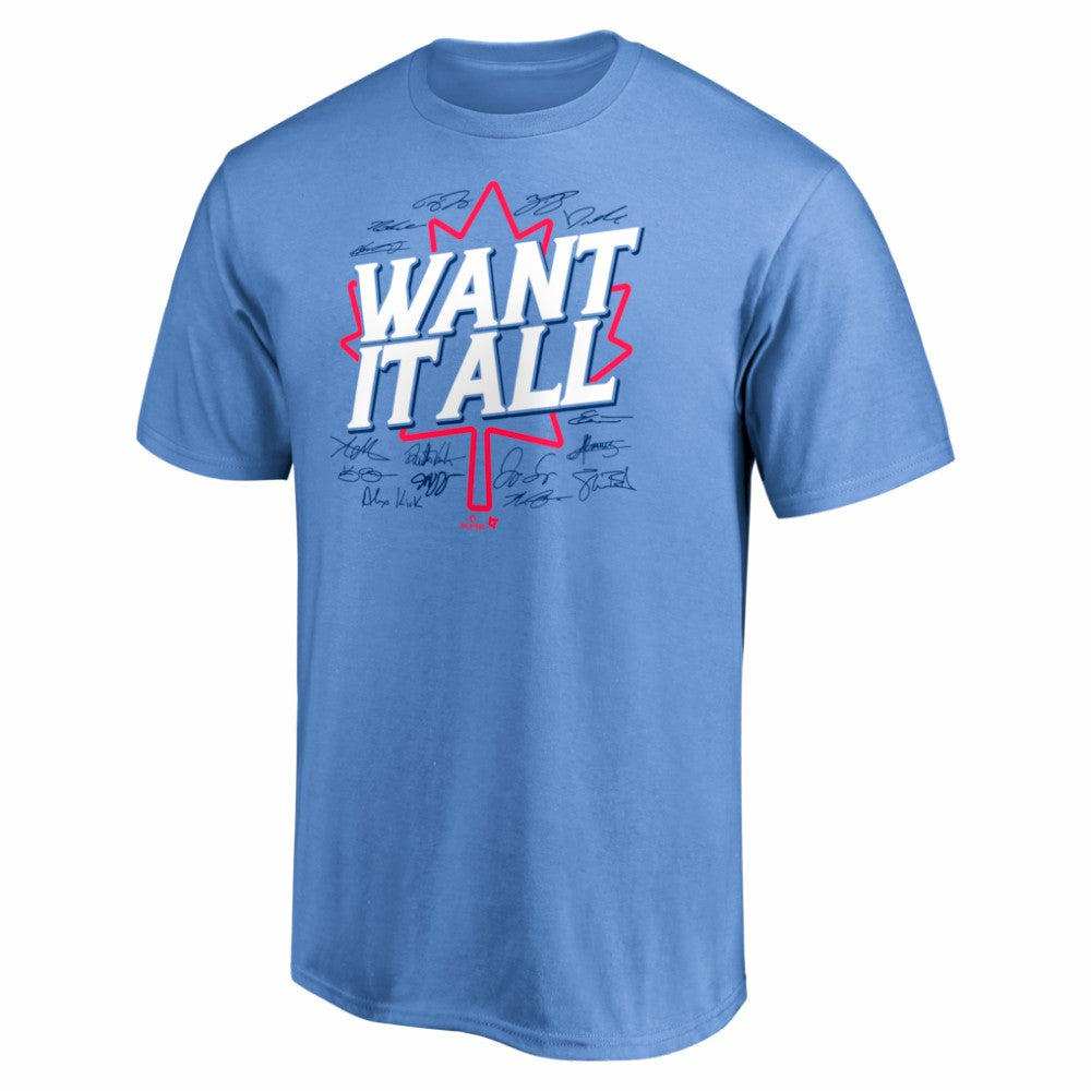 MLB Toronto Blue Jays BreakingT Unisex Want It All T-Shirt