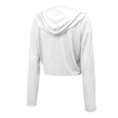 Drake Maye  Majestic Threads Women's Glitter Wordmark Hoodie - New England Patriots