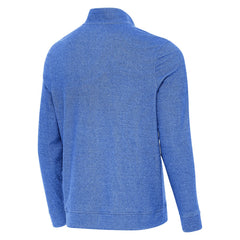 MLB Los Angeles Dodgers Antigua Back-to-Back World Series Champions Subtle Quarter-Zip Pullover