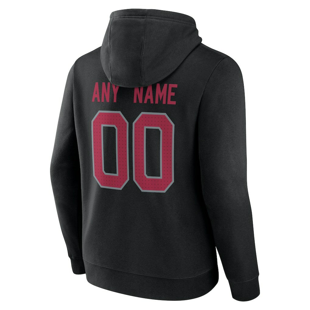 Big & Tall Team Authentic Custom Hoodie - Arizona Cardinals