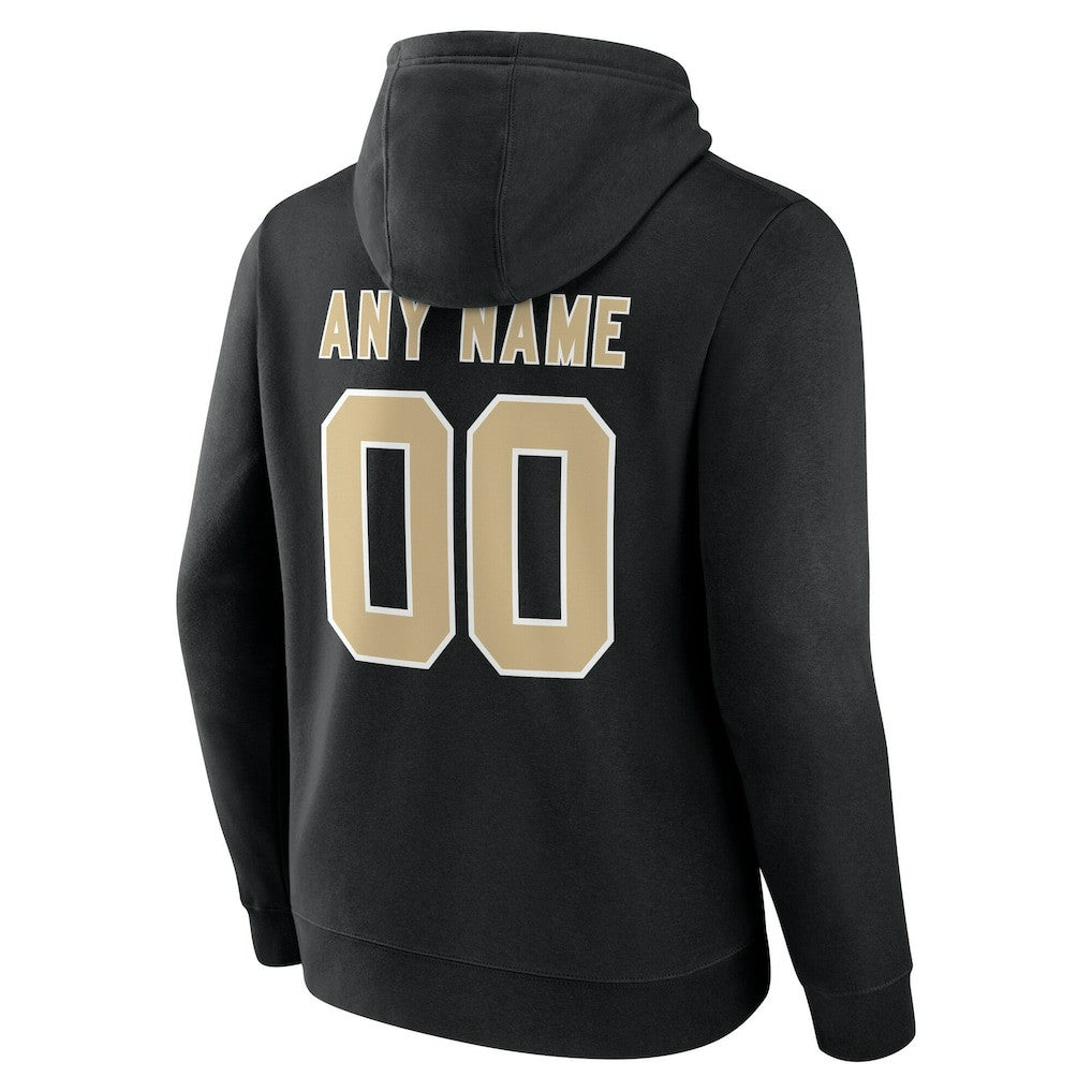 Big & Tall Team Authentic Custom Hoodie - New Orleans Saints