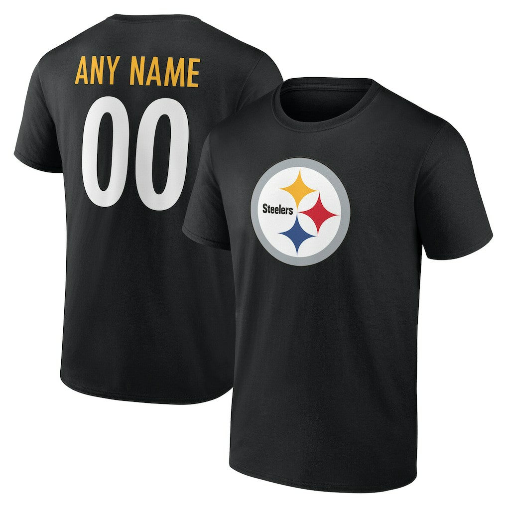 Big & Tall Team Authentic Custom T-Shirt - Pittsburgh Steelers