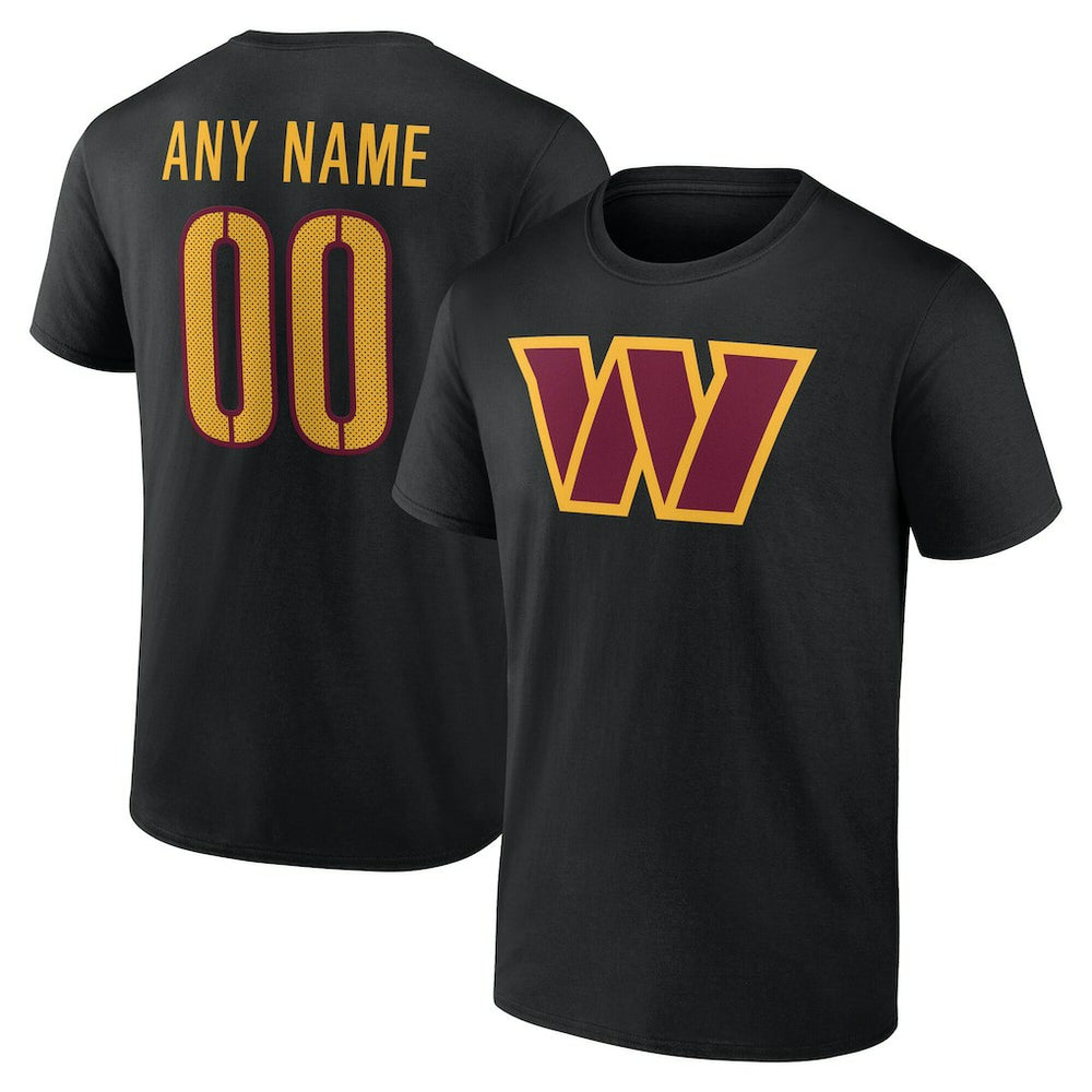 Big & Tall Team Authentic Custom T-Shirt - Washington Commanders