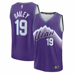 NBA Ace Bailey Utah Jazz Fast Break Replica Jersey