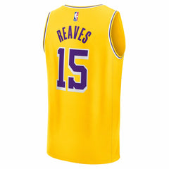 NBA Austin Reaves Los Angeles Lakers Fast Break Replica Jersey