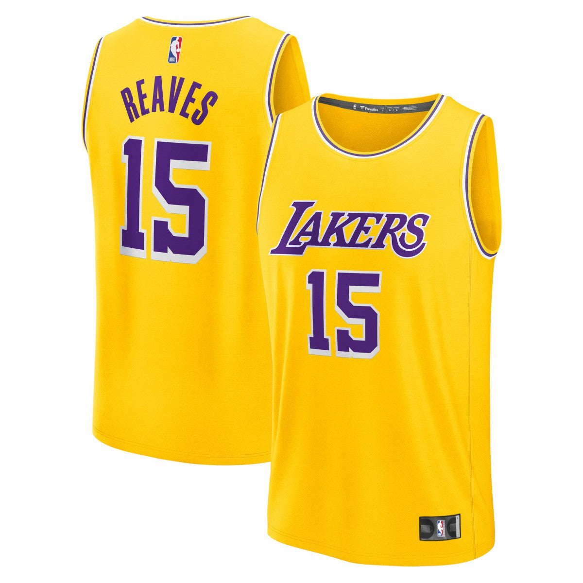 NBA Austin Reaves Los Angeles Lakers Youth Fast Break Replica Jersey